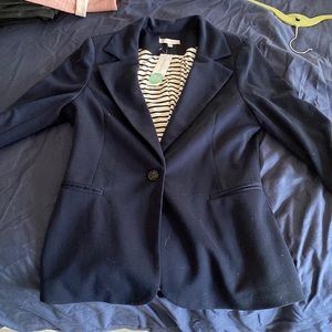 41 Hawthorne ruched sleeve blazer
